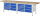 RAU Werkbank 8479A2, B3000xT700xH840mm, 16xSchublade-TA, 03-8479A2-307B4S.11