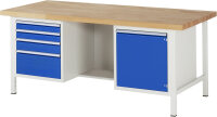 RAU Werkbank höhenverstellbar 8553A2,...