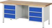 RAU Werkbank höhenverstellbar 8554A2,...