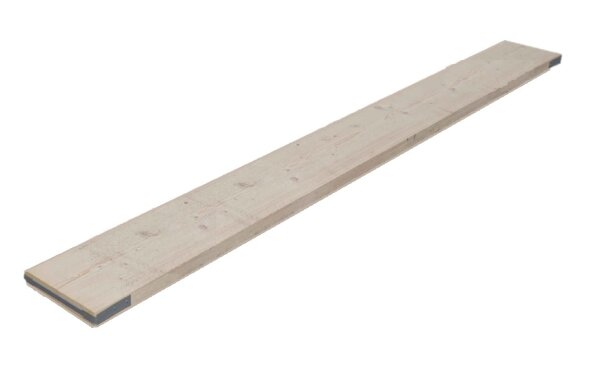 MÜBA Gerüstbohle 1Stück Länge 2,40 m, Breite 0,24 m, Stärke 40 mm, nach DIN EN 338-C16 Holzbohle
