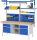 RAU Werkbank 8561A2, B2000xT700xH840mm, 2xSchublade-TA, 2xTür, 03-8561A2-207B4S.11