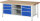 RAU Werkbank 8564A2, B2000xT900xH840mm, 6xSchublade-TA, 03-8564A2-209B4S.11