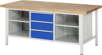 RAU Werkbank 8565A2, B2000xT900xH840mm, 3xSchublade-TA,...