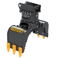 SEIFERT 2-3t Sortiergreifer SSG150 150kg Greifer ohne gezahnte Anbauschneide mit Wechselschneide ohne Aufnahme