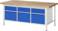 RAU Werkbank höhenverstellbar 8567A2,...