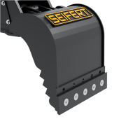 SEIFERT 2-3t Sortiergreifer SSG150 150kg Greifer mit gezahnte Anbauschneide mit Wechselschneide Martin M03