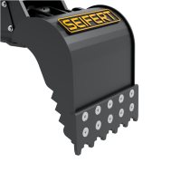 SEIFERT 2-3t Sortiergreifer SSG150 150kg Greifer mit gezahnte Anbauschneide ohne Wechselschneide Martin M03