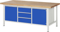 RAU Werkbank 8569A2, B2000xT900xH840mm, 3xSchublade-TA,...