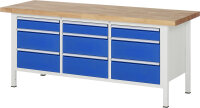 RAU Werkbank höhenverstellbar 8573A2,...