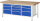 RAU Werkbank 8578A2, B2000xT900xH840mm, 11xSchublade-TA, 03-8578A2-209B4S.11