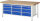 RAU Werkbank 8580A2, B2000xT900xH840mm, 12xSchublade-TA, 03-8580A2-209B4S.11