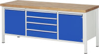 RAU Werkbank höhenverstellbar 8752A2,...