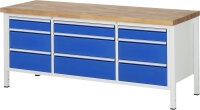 RAU Werkbank höhenverstellbar 8753A2,...