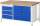 RAU Werkbank 8904A2, B1500xT900xH840mm, 3xSchublade-TA, 1xTür, 03-8904A2-159B4S.11
