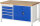 RAU Werkbank 8905A2, B1500xT900xH840mm, 4xSchublade-TA, 1xTür, 03-8905A2-159B4S.11