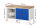 RAU Werkbank 8905A2, B1500xT900xH840mm, 4xSchublade-TA, 1xTür, 03-8905A2-159B4S.11