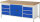 RAU Werkbank 8907A2, B2000xT900xH840mm, 6xSchublade-TA, 1xTür, 03-8907A2-209B4S.11
