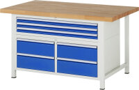 RAU Werkbank höhenverstellbar 8924A2,...