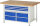 RAU Werkbank 8924A2, B1500xT900xH840mm, 7xSchublade-TA, 03-8924A2-159B4S.11