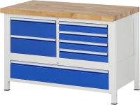 RAU Werkbank höhenverstellbar 8931A2,...
