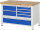 RAU Werkbank 8931A2, B1250xT700xH840mm, 7xSchublade-TA, 03-8931A2-127B4S.11