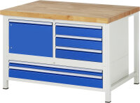 RAU Werkbank höhenverstellbar 8932A2,...