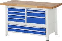 RAU Werkbank höhenverstellbar 8933A2,...