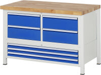 RAU Werkbank höhenverstellbar 8934A2,...
