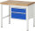 RAU Werkbank höhenverstellbar 8123A1, B1000xT700xH840-1040mm, 2xSchublade-VA, 13-8123A1-107B4H.11