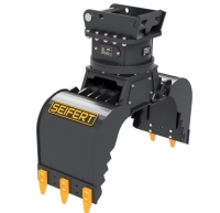 SEIFERT 5-8t Sortiergreifer SSG390 390kg Greifer mit gezahnte Anbauschneide ohne Wechselschneide CW10