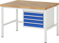 RAU Werkbank höhenverstellbar 8133A1,...