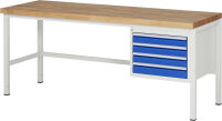 RAU Werkbank höhenverstellbar 8133A1,...