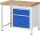 RAU Werkbank höhenverstellbar 8152A1, B1000xT700xH840-1040mm, 1xSchublade-VA, 1xTür, 13-8152A1-107B4H.11