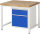 RAU Werkbank höhenverstellbar 8156A1, B1000xT900xH840-1040mm, 2xSchublade-VA, 13-8156A1-109B4H.11
