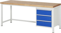 RAU Werkbank höhenverstellbar 8157A1,...