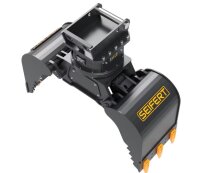 SEIFERT 8-10t Sortiergreifer SSG550 550kg Greifer mit gezahnte Anbauschneide ohne Wechselschneide CW10