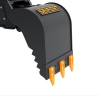 SEIFERT 8-10t Sortiergreifer SSG550 550kg Greifer mit gezahnte Anbauschneide ohne Wechselschneide CW10