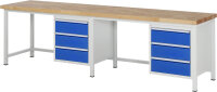 RAU Werkbank höhenverstellbar 8157A1,...