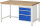RAU Werkbank 8159A1, B1500xT900xH840mm, 3xSchublade-VA, 13-8159A1-159B4S.11