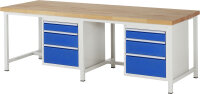 RAU Werkbank höhenverstellbar 8159A1,...