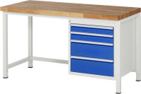 RAU Werkbank höhenverstellbar 8161A1,...