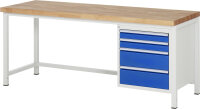 RAU Werkbank höhenverstellbar 8161A1,...