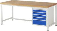RAU Werkbank höhenverstellbar 8168A1,...