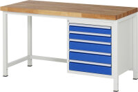 RAU Werkbank höhenverstellbar 8171A1,...