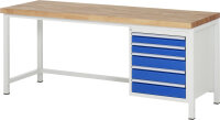 RAU Werkbank höhenverstellbar 8171A1,...