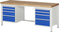 RAU Werkbank höhenverstellbar 8182A1,...