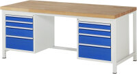 RAU Werkbank höhenverstellbar 8182A1,...
