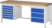 RAU Werkbank höhenverstellbar 8183A1,...