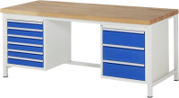 RAU Werkbank höhenverstellbar 8183A1,...