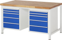 RAU Werkbank höhenverstellbar 8184A1,...